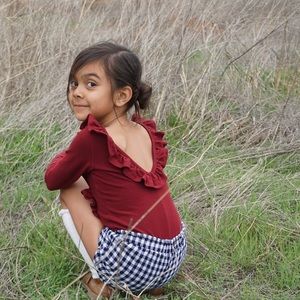 Remie Girl Long Sleeve Leotard 🌾